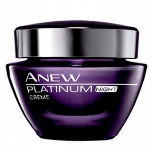 Avon Anew Platinum noční krém proti vráskám 50 ml